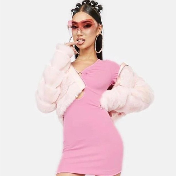 Brand new Dolls Kill pink dress - Picture 4 of 5